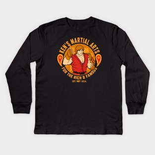 Martial Arts for the Rich and Famous Kids Long Sleeve T-Shirt